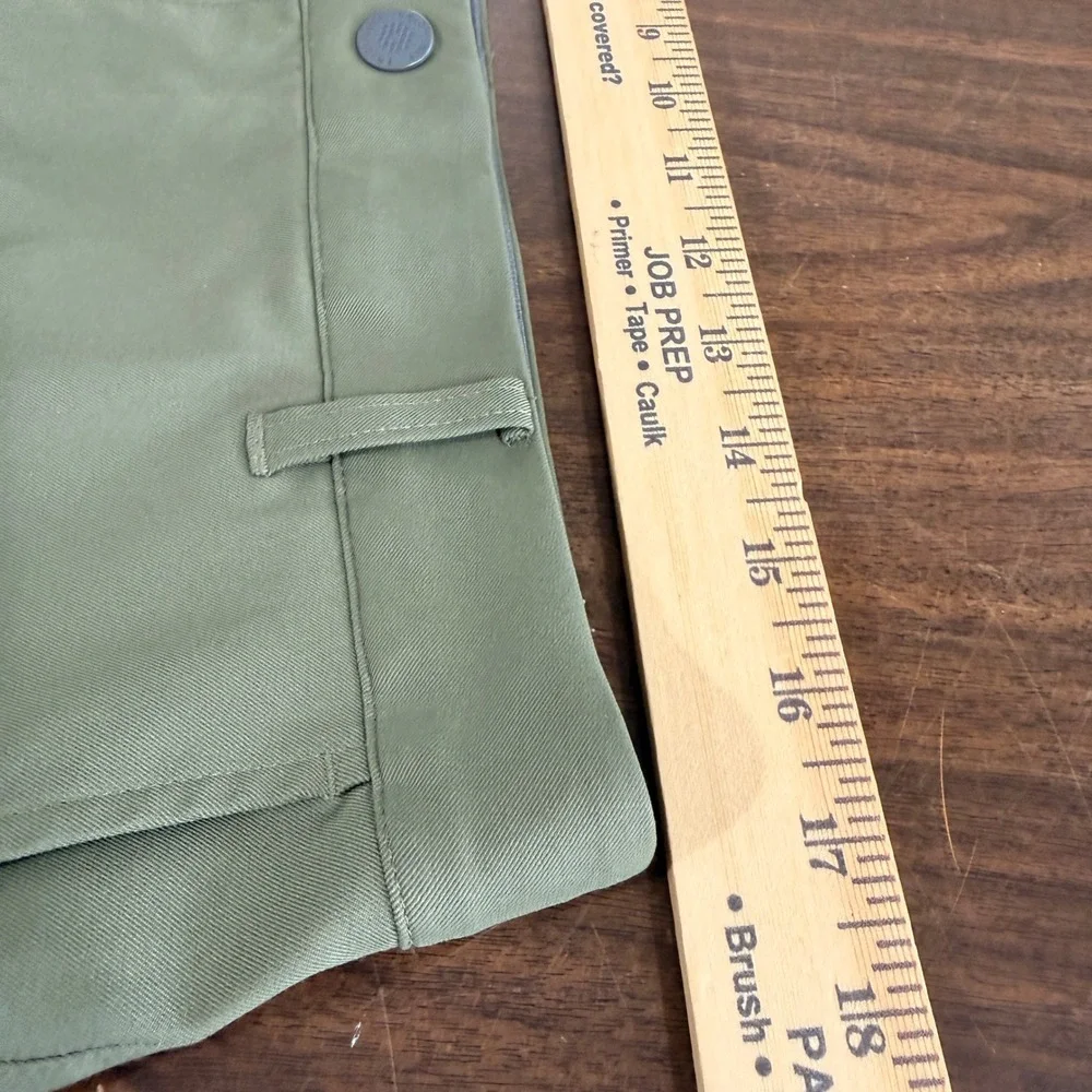 Puma Way 1 Golf Pants Mens 34x30 Pre-Owned Green Performance Flat Front Gorpcore